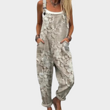 Olivia | Comfortable Printed Overalls