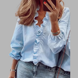 Maren | Elegant Long Sleeve Blouse
