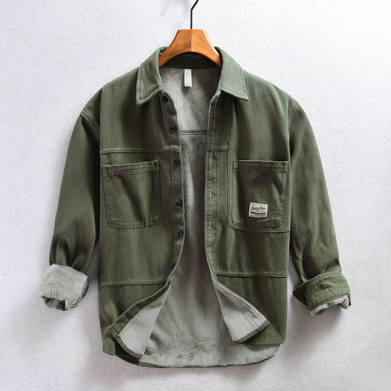 Archie | Cargo Fleece Shirt