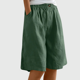 Ella | Loose-Fit Elastic Waist Shorts