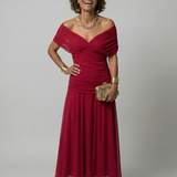 Calen | Casual Off-Shoulder Midi Dress