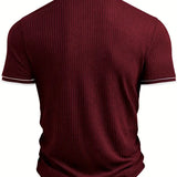 Hugo | Custom Structured Polo Mediterranean Elegance Top