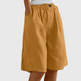Ella | Loose-Fit Elastic Waist Shorts