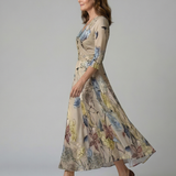 Celine | Wrap Midi Dress