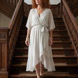 Elric | Draped Midi Dress