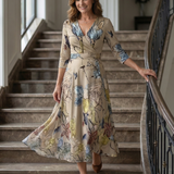Celine | Wrap Midi Dress
