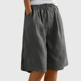 Ella | Loose-Fit Elastic Waist Shorts