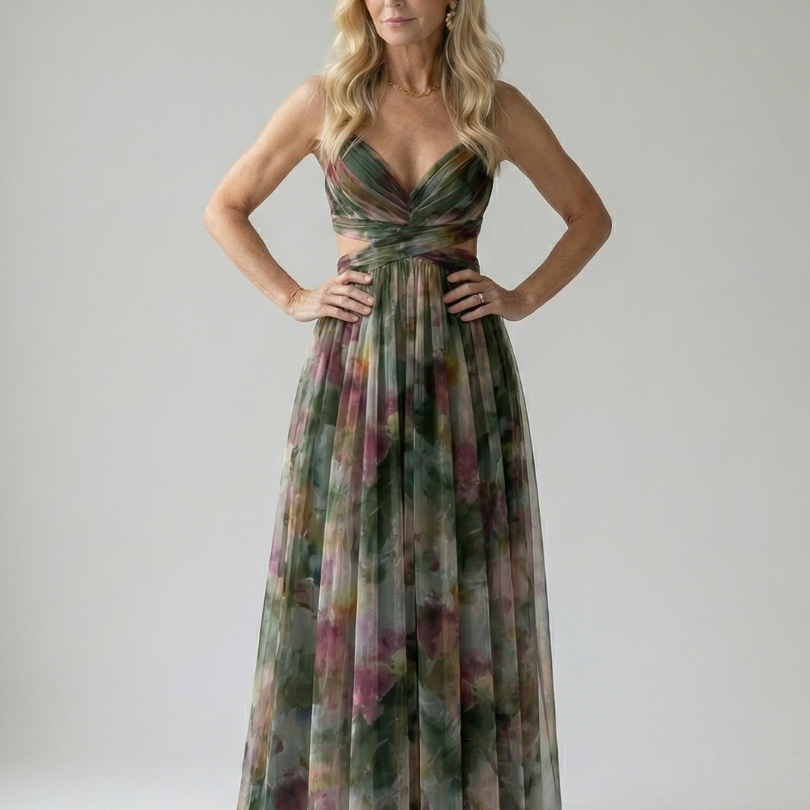 Isel | Soft Wrap Maxi Dress