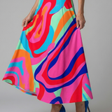 Celine | Midi Wrap Dress with Collar