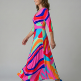 Celine | Wrap Midi Dress