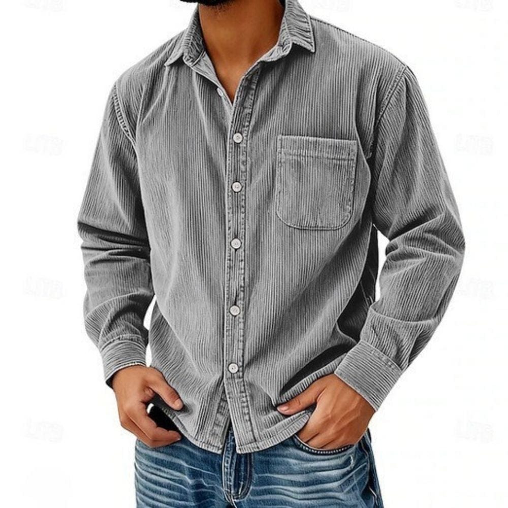 Max | Corduroy Button-Up Shirt