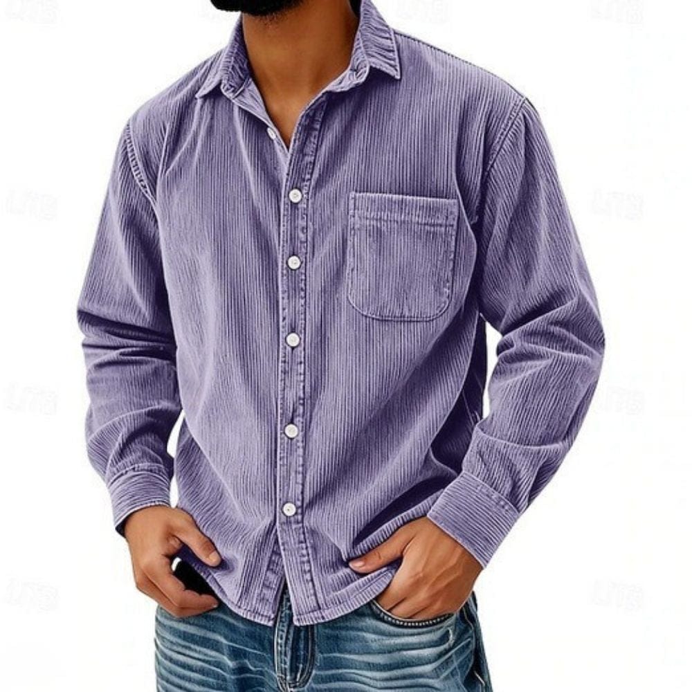 Max | Corduroy Button-Up Shirt