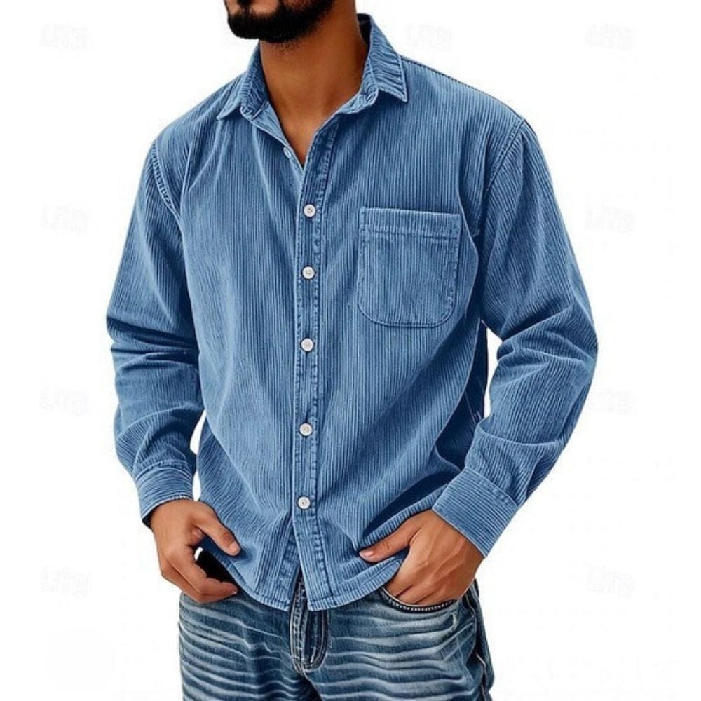 Max | Corduroy Button-Up Shirt