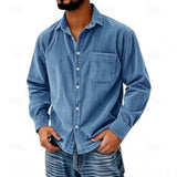 Max | Corduroy Button-Up Shirt