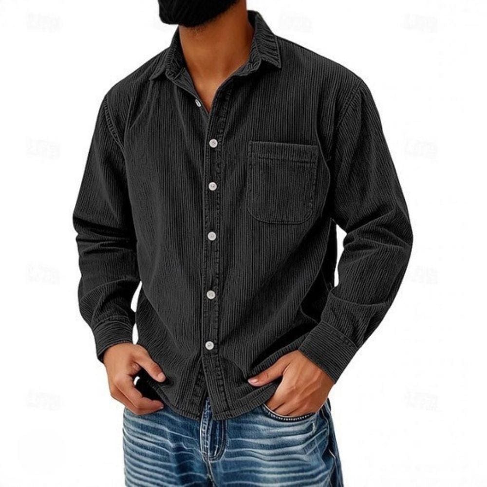 Max | Corduroy Button-Up Shirt