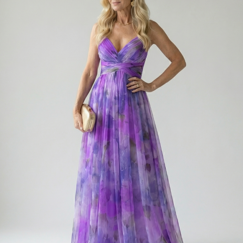 Isel | Soft Wrap Maxi Dress