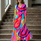 Celine | Wrap Midi Dress