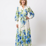 Nora | Floral Long Sleeve Maxi Dress