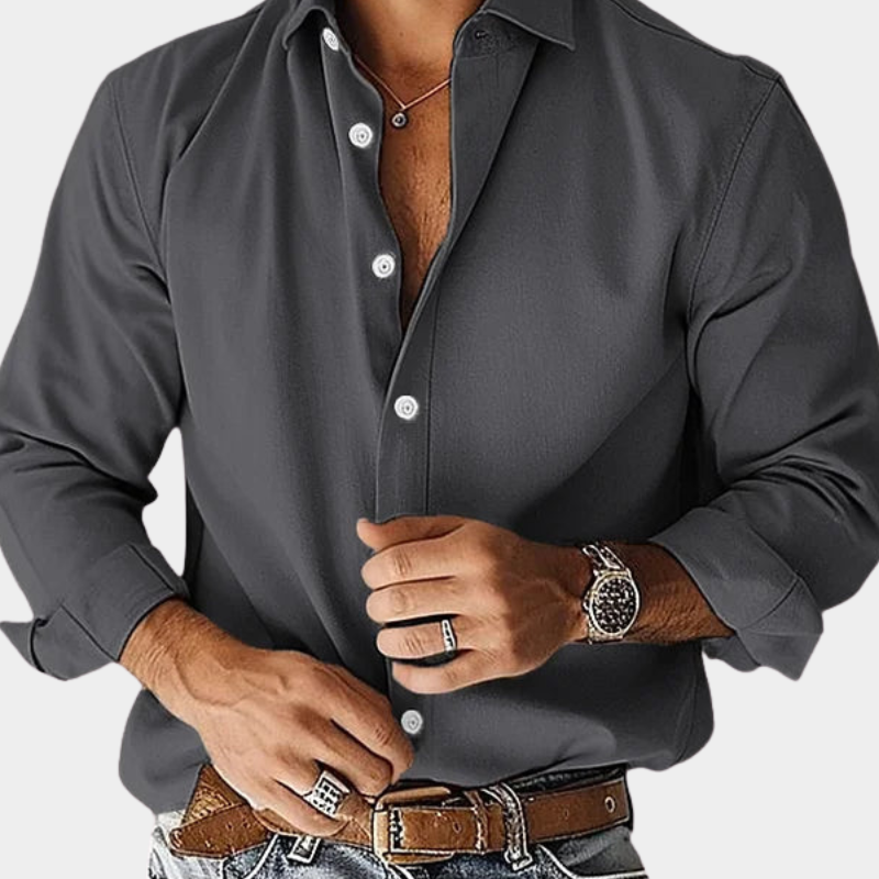 Fit | Button-Up Slim Shirt