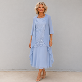 Lumi | Chiffon Two-Piece Dress