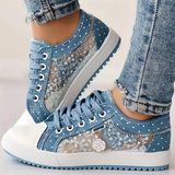 Grace | Elegant Lace Sneakers