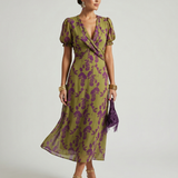 Ava | Relaxed Floral Midi Dress