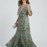 Selora | Halter Flow Maxi Dress