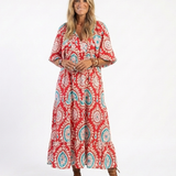 Paisley | Print Midi Dress
