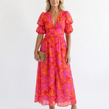 Willow | Puff Midi Dress