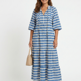 Diamond | Print Midi Dress