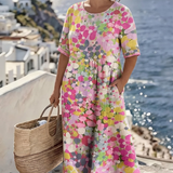 The Santorini Midi Dress