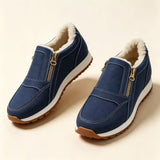 Janne – Warmer Slip-On Sneaker with Double Zipper