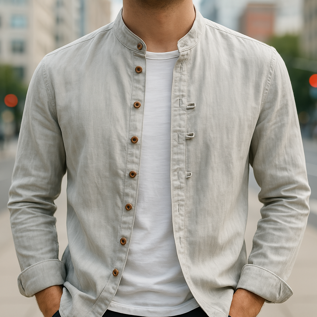 Nikau | Linen and Cotton Shirt