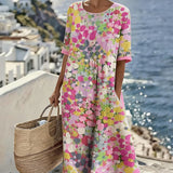 The Santorini Midi Dress