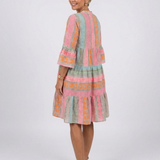Maelle | Geometric Print Dress