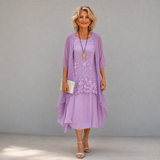 Lumi | Chiffon Two-Piece Dress