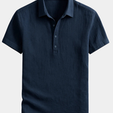 Finn | Linen Polo Top