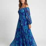 Aspen | Off-Shoulder Floral Maxi Dress
