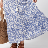 Nicole | Printed Flowing Midi Dress