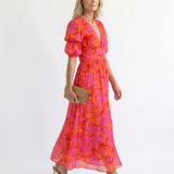 Willow | Puff Midi Dress
