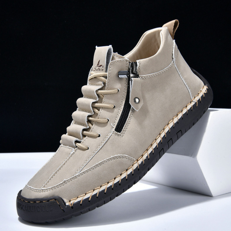 Kauri | Suede Shoes with Zipper