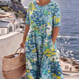 The Santorini Midi Dress
