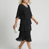 Margaux | Midi Ruffle Dress