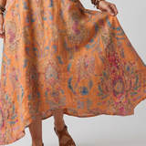 Sophie | Printed Midi Dress with Pockets