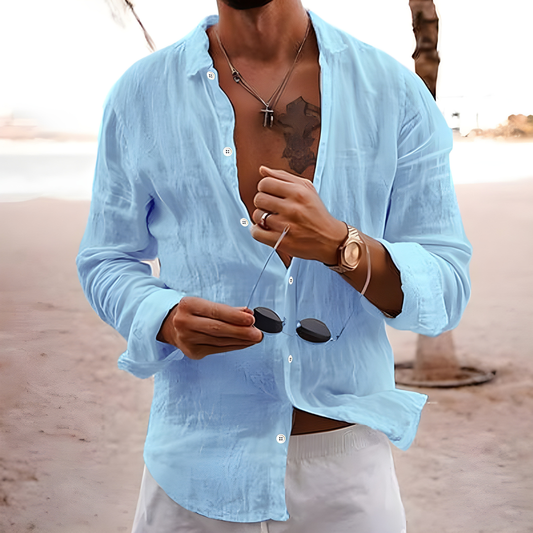 Kauri | Summer Shirt in Natural Cotton