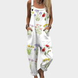 Grace | Comfortable Printed Overalls