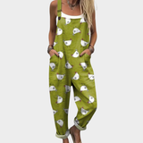 Charlotte | Comfortable Printed Overall