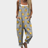 Amelia | Comfortable Printed Overalls
