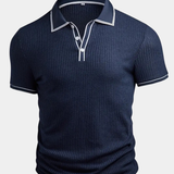 Hugo | Custom Structured Polo Mediterranean Elegance Top