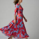 Celine | Wrap Midi Dress